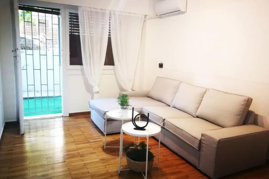 Apartment With Private Patio Athén Kültér fotó
